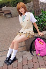 [DGC] NO.886 Cyndi Sakurai Sakurai Cyndy Uniforme Hermosa chica Cielo