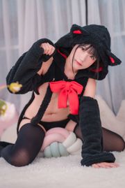 [Foto di COSER celebrità di Internet] Blogger di anime Mime Mimei - gatto nero～Mimi～