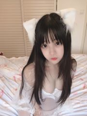 [Cosplay] Sakurai Ningning-Little White Cat Lace-ondergoed
