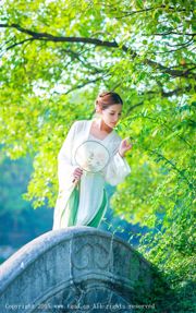 Ai Xi ICE "Goddess walks slowly from the lake in fresh Chinese clothes" [TGOD Push Goddess]