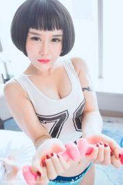 Hunyuan różowa i delikatna nowa dziewczyna @ 佑 熙 [秀 人 网 XIUREN] nr 794