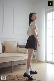 Modellhemd "Xiaoshan erster Geschmack von JK-Baumwollsocken" [IESS Weird and Interesting] Schöne Beine und Seidenfüße