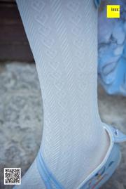 Silk Xiangjia 122 Mumu "Scarpe ricamate Hanfu e calzini bianchi" [Direzione IESS Strana Interessante]