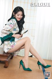 Modello di gamba Yaya "Kimono and Jade Foot" [丽 柜 Ligui]