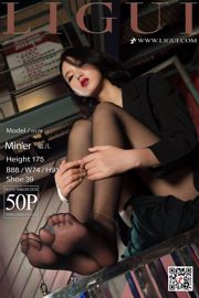 Người mẫu chân Min Er "Đôi chân đẹp của Nữ hoàng lụa đen" [LIGUI] Vẻ đẹp Internet