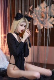 [Welfare COS] Anime blogger Nan Tao Momoko - black cat