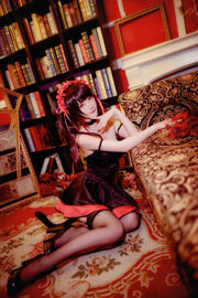 [Cosplay photo] Cute pet blogger yui goldfish - Shizaki mad three black dress
