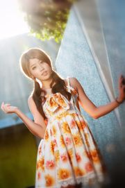Koleksi foto kecantikan Taiwan Lin Zhenyi YUNA "Sunshine Street Shooting"