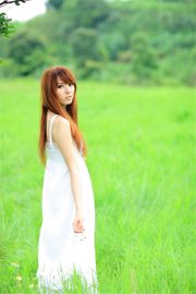 Sorella taiwanese Xiaojing "Scenario agricolo di inizio estate" Bella serie di gonna bianca